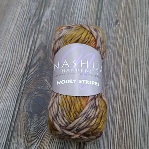 Nashua Handknits Wooly Stripes Wool Yarn Skein Crocheting Knitting